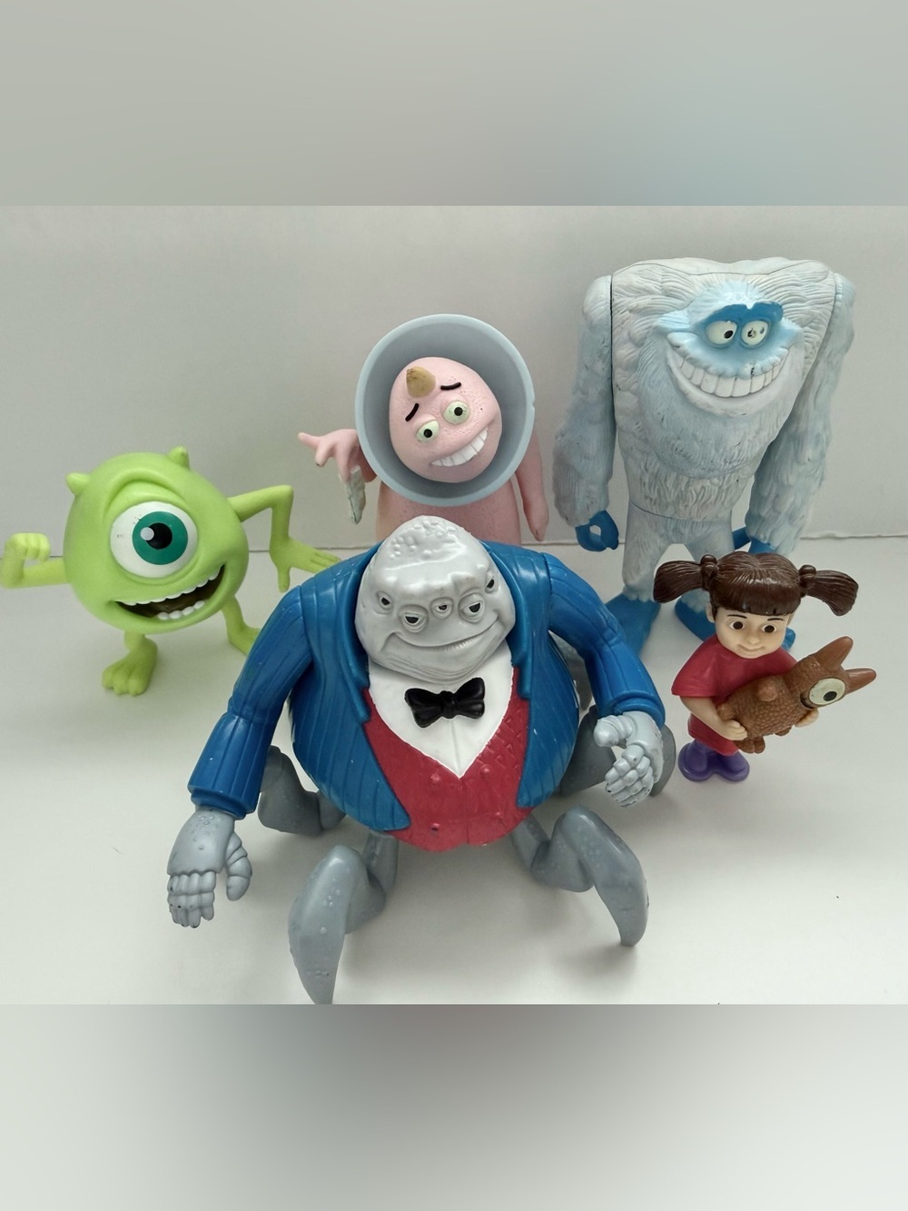 2001 McDonalds Disney Pixar MONSTERS Inc. Happy Meal Figures